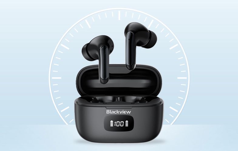 Blackview AirBuds 8 Wireless Headphones (Black), Blackview AirBuds8-black