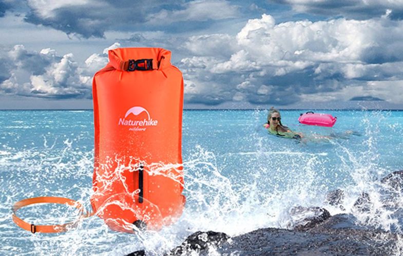 Naturehike 18L inflatable waterproof bag NH17S001-G orange, Naturehike NH17S001-G