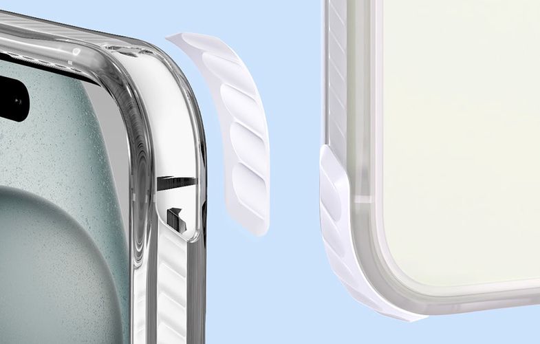 Aukey PC-TM11A case for iPhone 15 (transparent), Aukey PC-TM11A Transparent