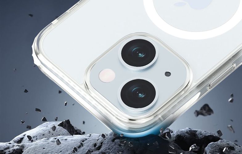 Aukey PC-TM11A case for iPhone 15 (transparent), Aukey PC-TM11A Transparent
