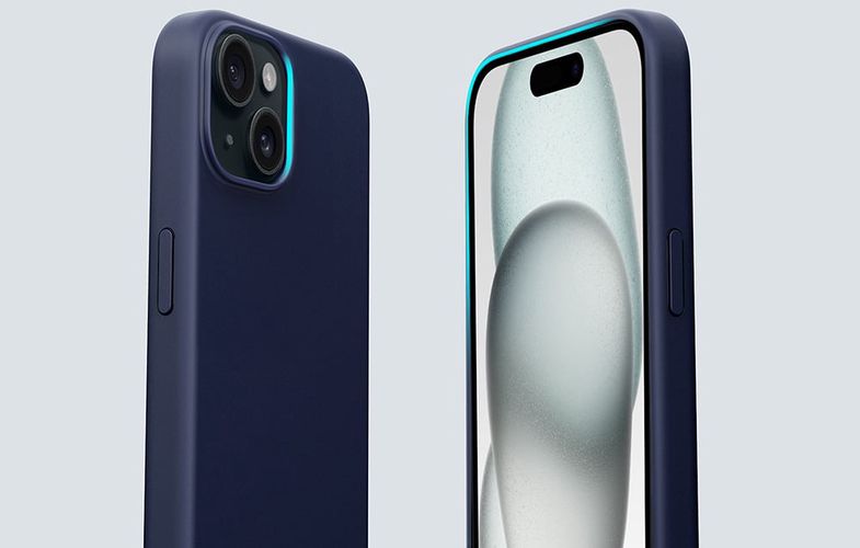 Aukey PC-GJ10B case for iPhone 15 Plus (storm blue), Aukey PC-GJ10B Storm Blue