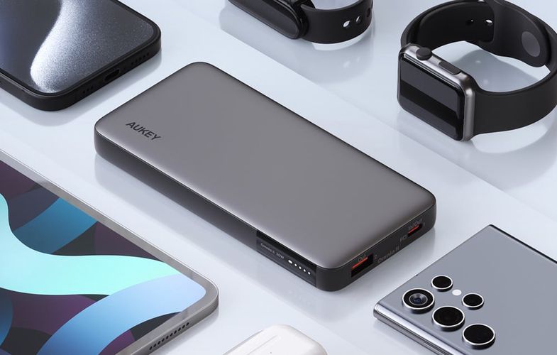 Powerbank Aukey PB-Y41, 10000mAh, 30W (gray), Aukey PB-Y41