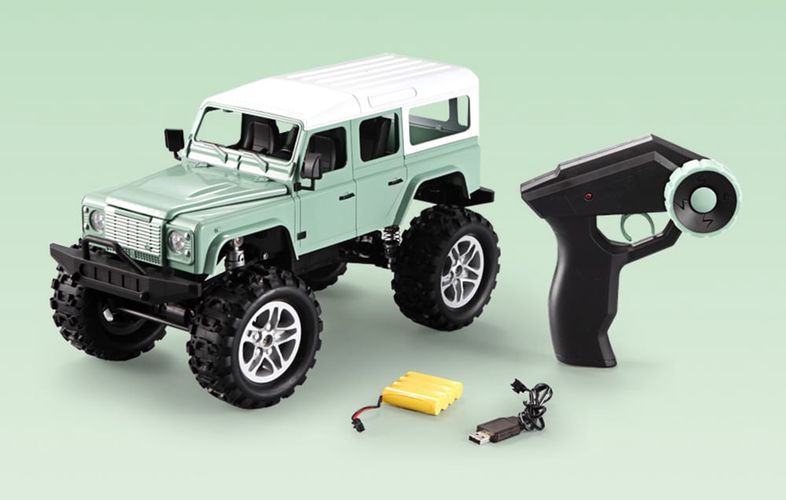 Remote-controlled car 1:14 Double Eagle (green) Land Rover Defender E327-003, Double Eagle E327-003green