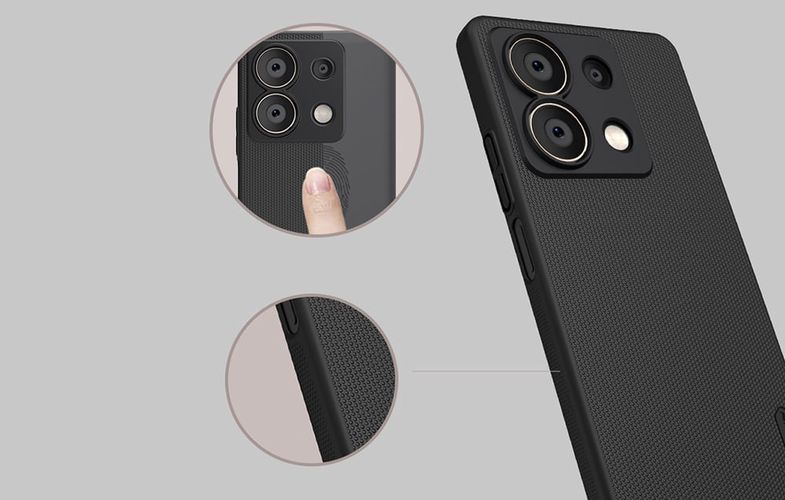 Case Nillkin Super Frosted Shield Pro for Xiaomi Redmi Note 13 5G (black), Nillkin 6902048271821