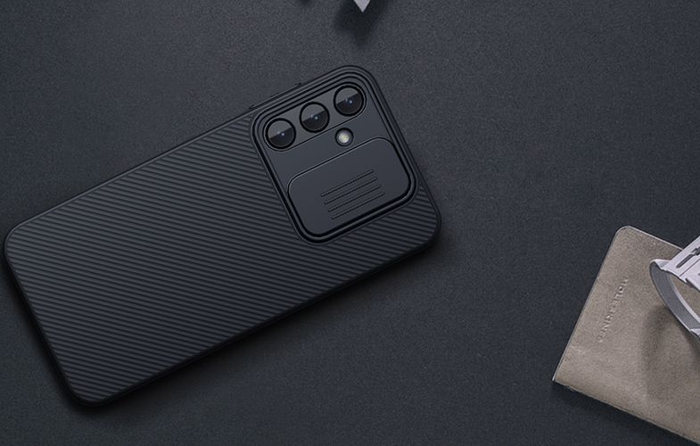 Case Nillkin CamShield for Samsung Galaxy A25 5G (black), Nillkin 6902048277045