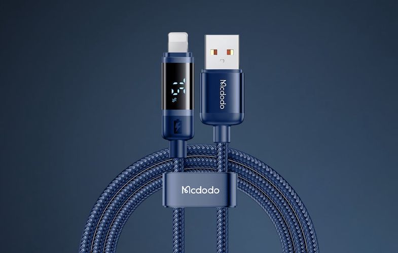 Mcdodo CA-5001 USB-A to Lightning cable, 100W, 1.2m (blue), Mcdodo CA-5001