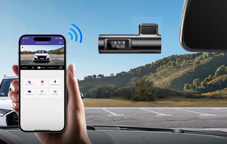 Wideorejestrator 1080p Azdome M330 WiFi, G-sensor, Azdome M330