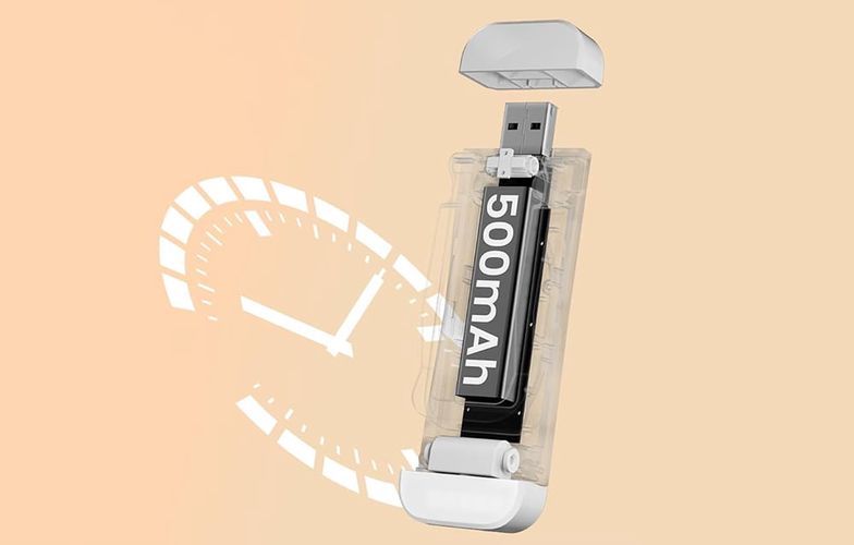 Mini Book light Glocusent GLCSNTBL304 bookmark USB 500mAh White, Glocusent GLCSNTBL304