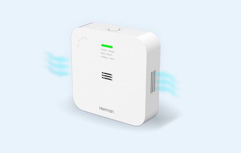 Heiman WS-720ES Tuya WiFi Smart Carbon Monoxide Detector, Heiman WS-720ES