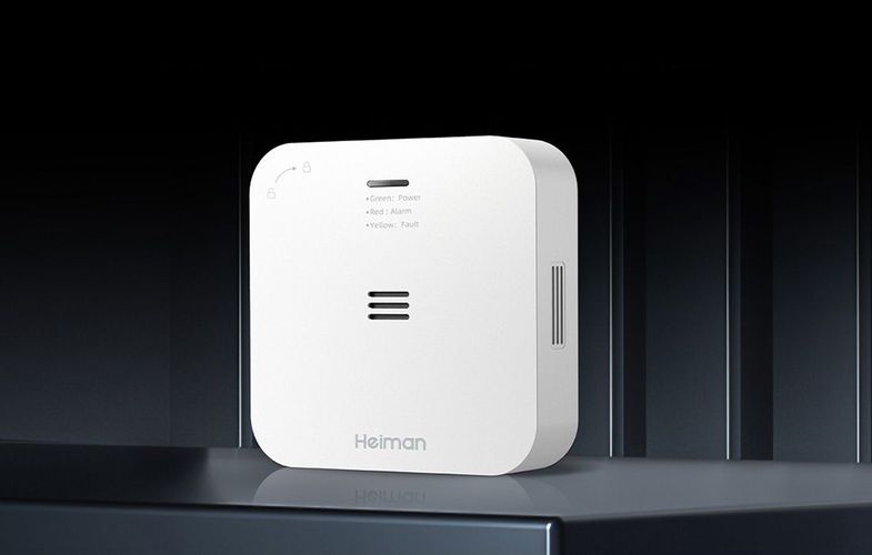 Heiman WS-720ES Tuya WiFi Smart Carbon Monoxide Detector, Heiman WS-720ES