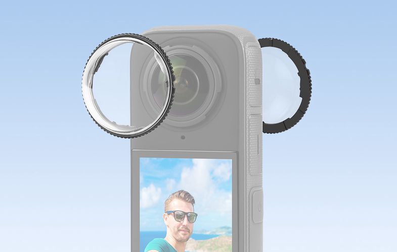 PC lens cover PULUZ for Insta360 X4, Puluz PU989T