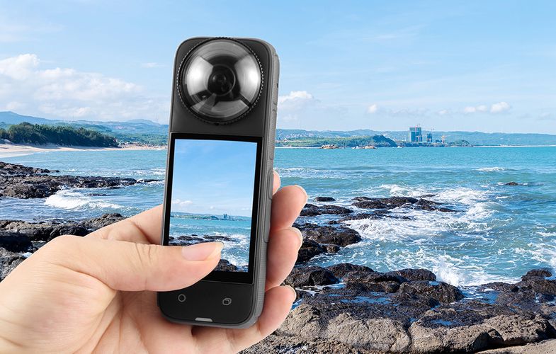 Optical glass lens cover PULUZ for Insta360 X4, Puluz PU988T