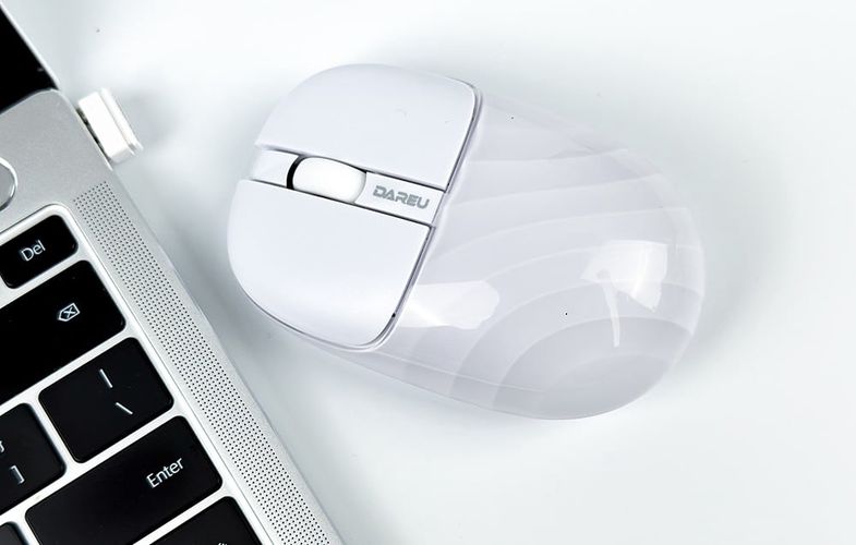 Dareu LM135D Wireless Mouse White, Dareu LM135 D