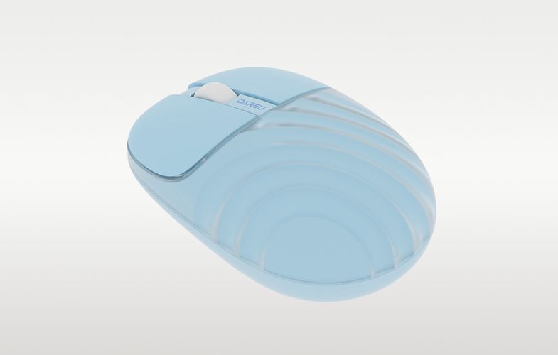 Dareu LM135D Wireless Mouse Blue, Dareu LM 135D