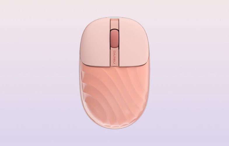 Dareu LM135D Wireless Mouse Pink, Dareu LM 135 D