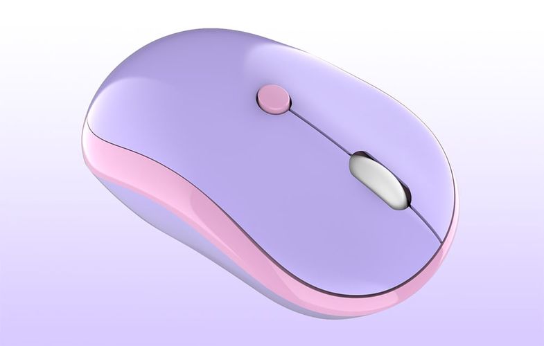 MOFII M5DM Wireless Mouse (Purple), MOFII M5DM Purple