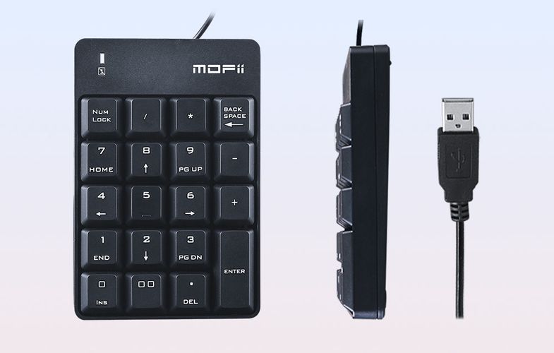 MOFII Wired Numeric Keypad X810 (Black), MOFII X810 Black