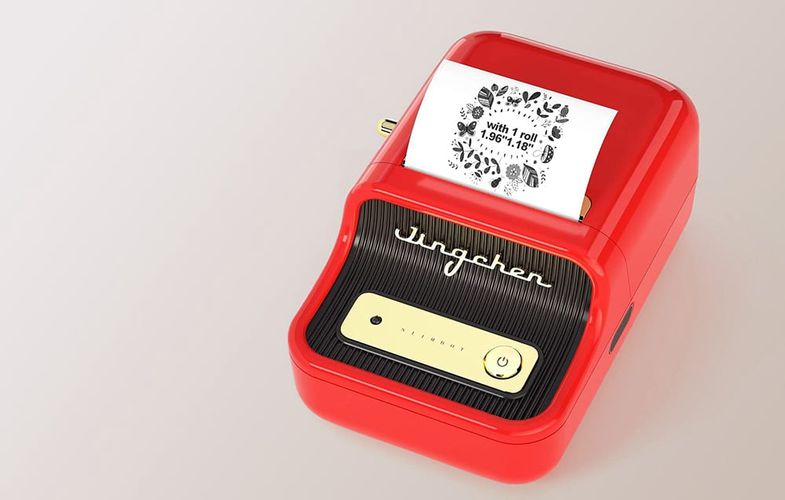 Niimbot B21S Portable Label Printer Red, NIIMBOT B21S Red