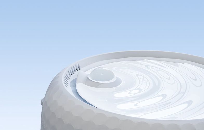 Smart Water Fountain for pets Petsuper PW01 1,8L (white), Petsuper PW01