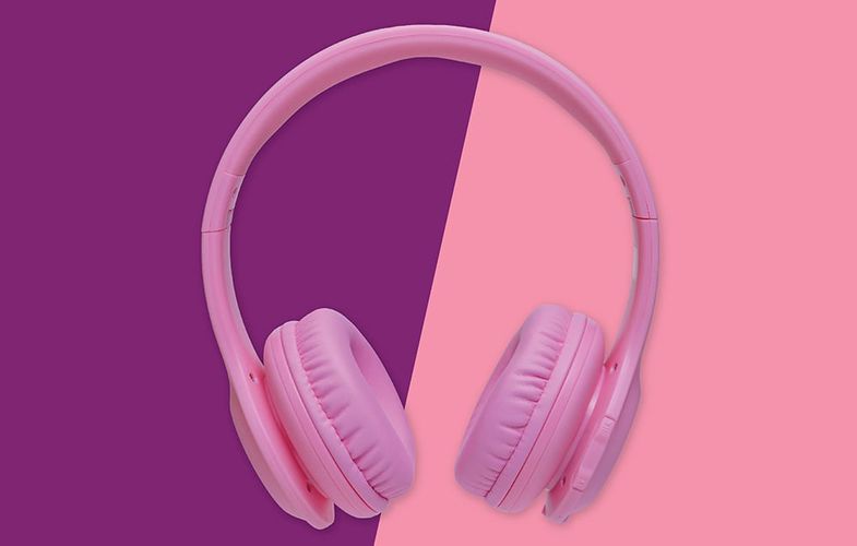 Wireless Headphones for kids PowerLocus PLED (pink), PowerLocus pwl-pled-pink