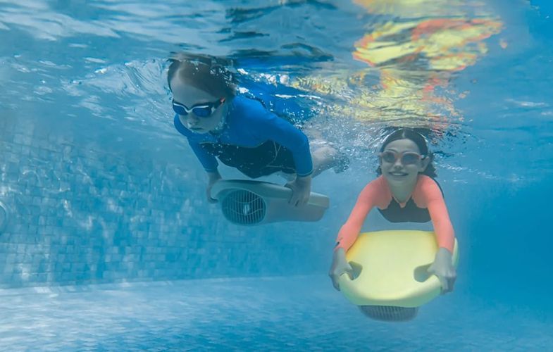 Electric swimming board ASIWO MAKO (green), ASIWO EL-KB-01-G