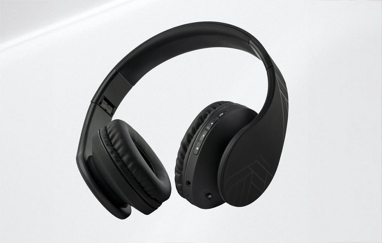 Wireless Headphones PowerLocus P2 (black), PowerLocus pwl-p2-black