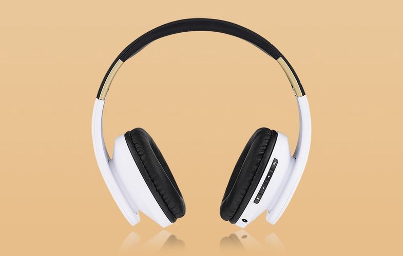 Wireless Headphones PowerLocus P2 (black-white), PowerLocus pwl-p2-blackwhite