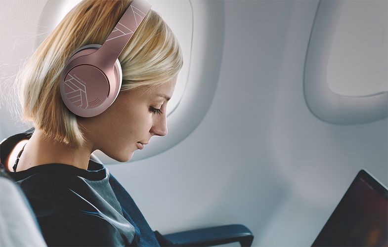 Wireless Headphones PowerLocus P3 (rose gold), PowerLocus pwl-p3-rosegold