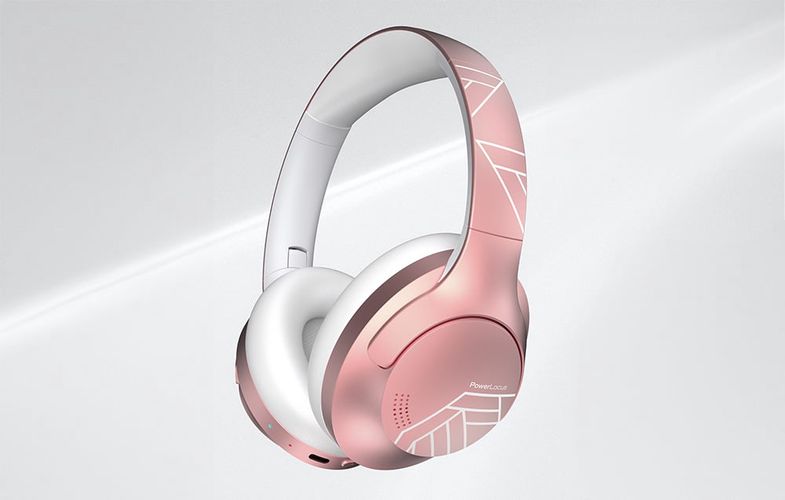 Wireless Headphones PowerLocus P3 (rose gold), PowerLocus pwl-p3-rosegold