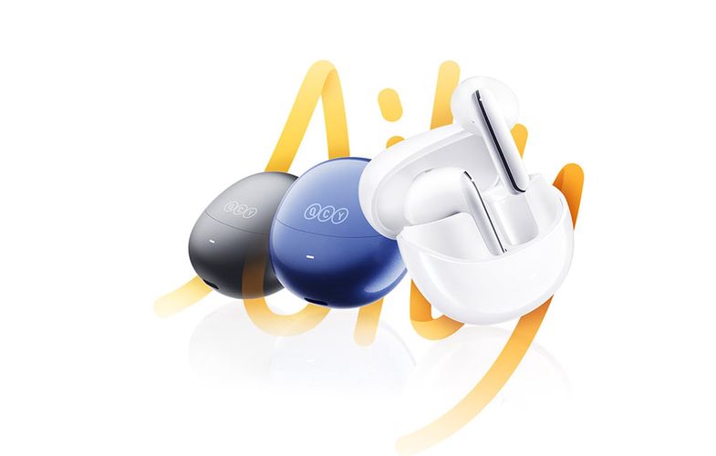 TWS QCY AilyBuds Pro HT10 Headphones, ANC (white), QCY HT10 white