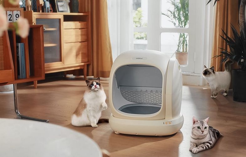 Intelligent self-cleaning cat litterbox UBPet C20, UBPet UCAT C20