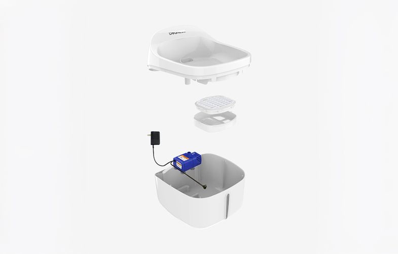 Smart pet fountain Dogness D01 White, Dogness D01 White