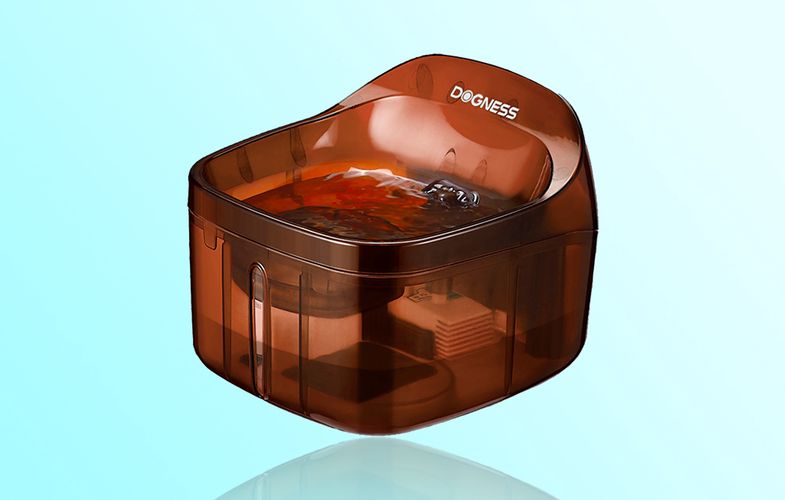 Water Fountain for pets Dogness D01 2l (brown), Dogness D01 Brown