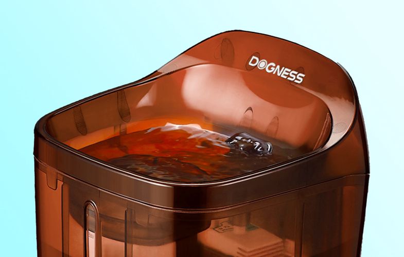 Water Fountain for pets Dogness D01 2l (brown), Dogness D01 Brown