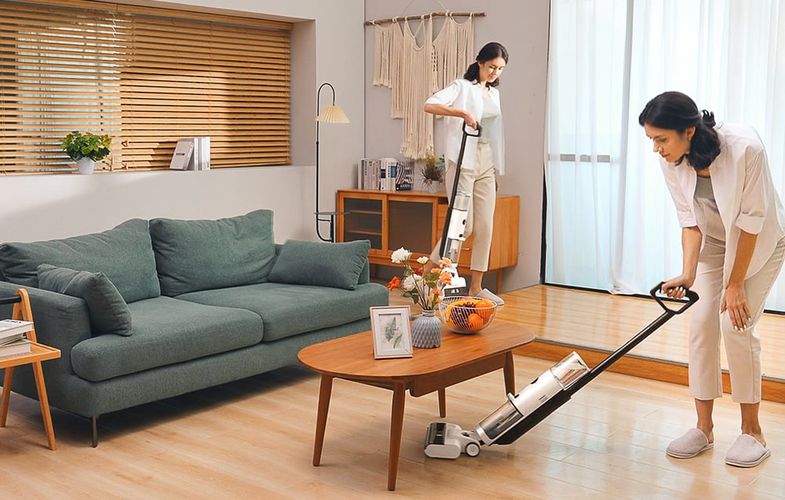 Jonr ED12 cordless mop upright vacuum cleaner, JONR ED12WH