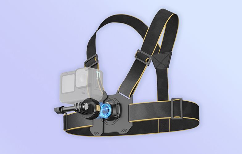 PULUZ chest harness for sports cameras (black), Puluz PU1051B