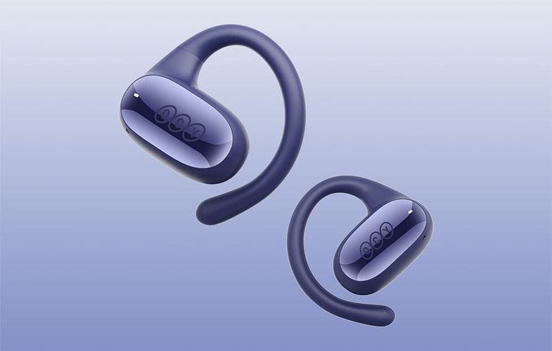 QCY T30 Crossky GTR2 Headphones (blue), QCY T30 blue