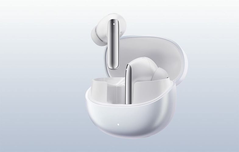 TWS QCY MeloBuds Pro HT08 Headphones, ANC (white), QCY HT08 white