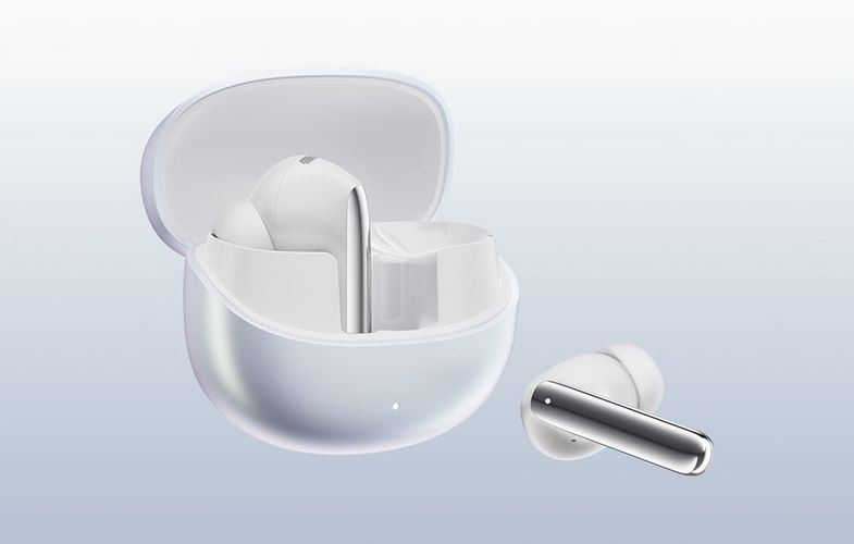 TWS QCY MeloBuds Pro HT08 Headphones, ANC (white), QCY HT08 white