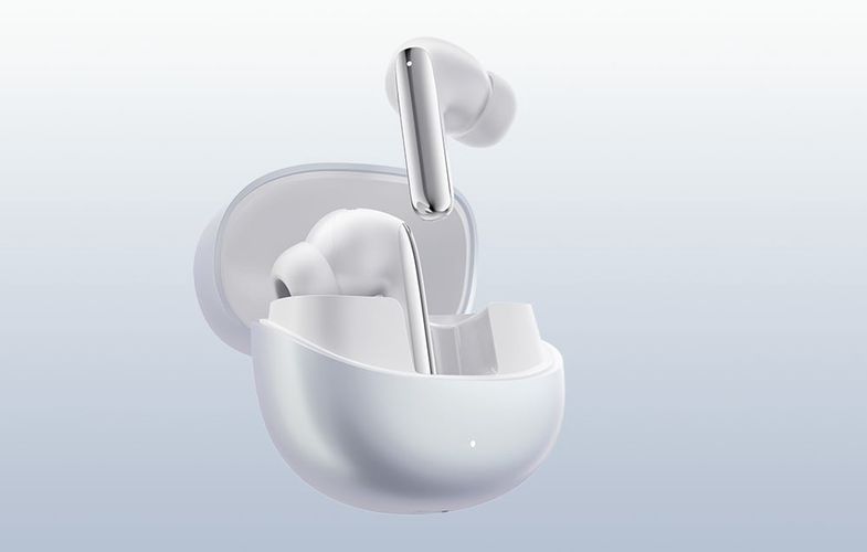 TWS QCY MeloBuds Pro HT08 Headphones, ANC (white), QCY HT08 white