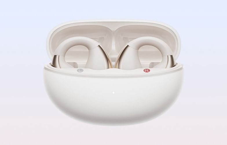 QCY Crossky Clip C30 headphones (white), QCY T33-white