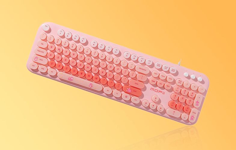 MOFII wired keyboard with backlight Love Me (Pink), MOFII Love Me Wired SK-693