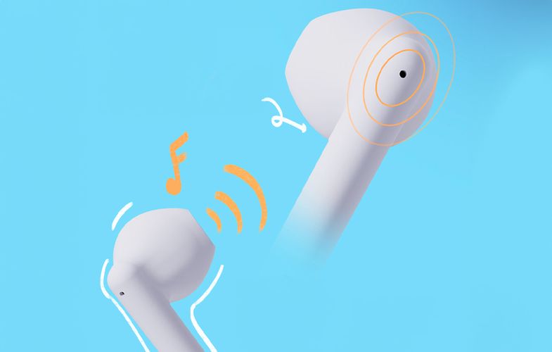 Conch True Plus MIIIW Wireless Headphones (White), MIIIW MWTW10