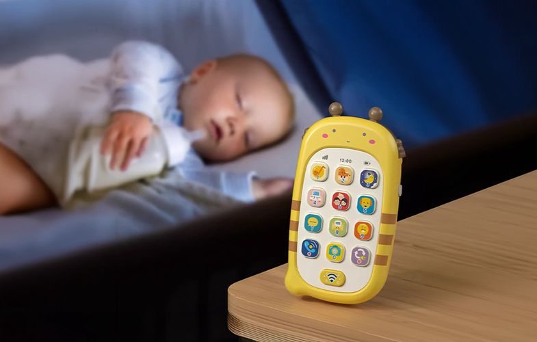 Huanger HE0536 toy phone with recording function (yellow), Huanger HE0536