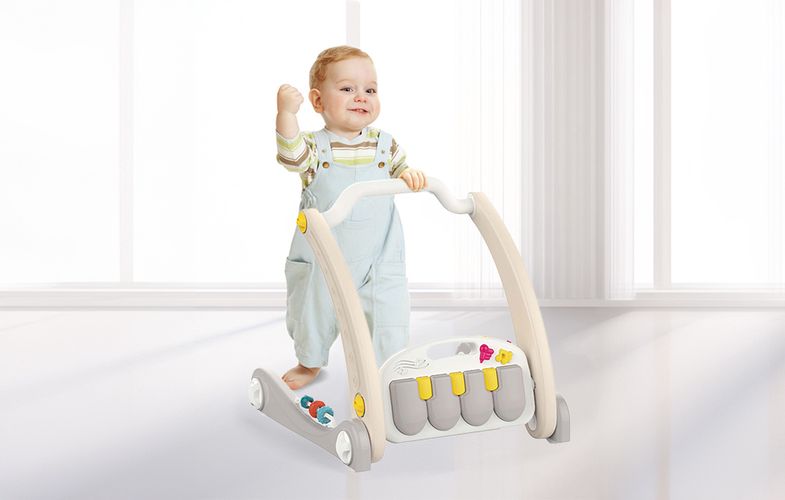 Interactive educational 2-in-1 walker + piano Huanger HE0621, Huanger HE0621