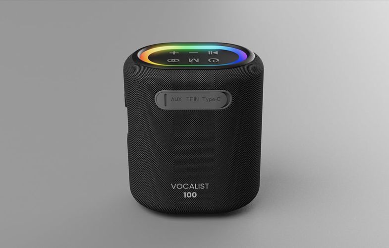 HiFuture Vocalist 100 Bluetooth Speaker + microphone (black), HiFuture Vocalist 100 Black