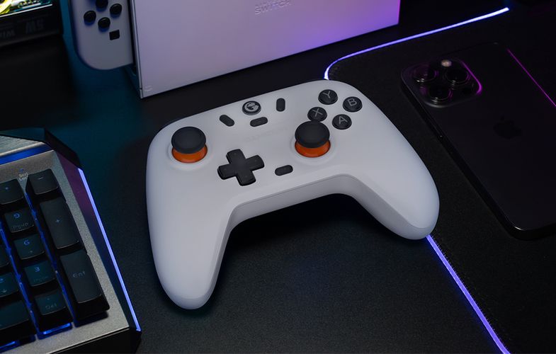 GameSir-T4n Lite wireless controller (white), GameSir GameSir-T4n Lite (St