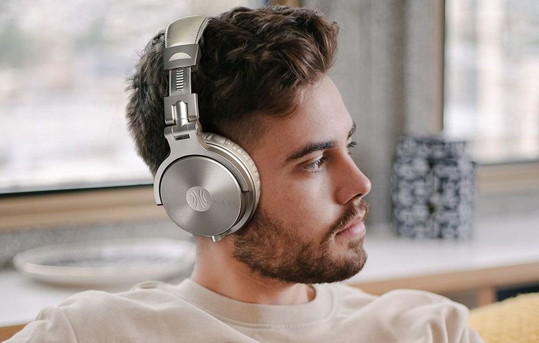 Oneodio Pro C Wireless Headphones (Silver), OneOdio Pro C Silver