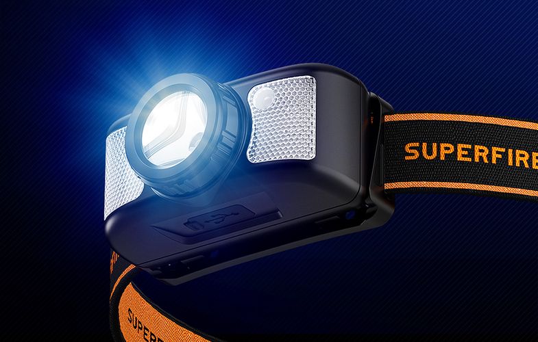 Superfire HL91-X headlamp flashlight, Superfire HL91-X