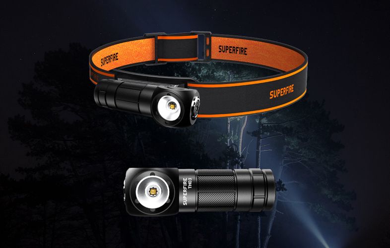 Superfire TH03 multifunction flashlight, Superfire TH03